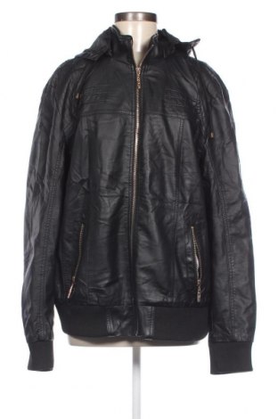 Dámská kožená bunda  Bangjuji, Velikost 5XL, Barva Černá, Cena  621,00 Kč