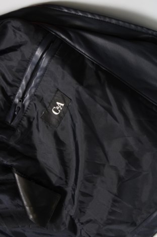 Dámska kožená bunda  C&A, Veľkosť S, Farba Modrá, Cena  11,11 €