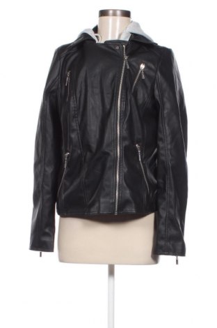 Dámska kožená bunda  C&A, Veľkosť L, Farba Čierna, Cena  17,92 €
