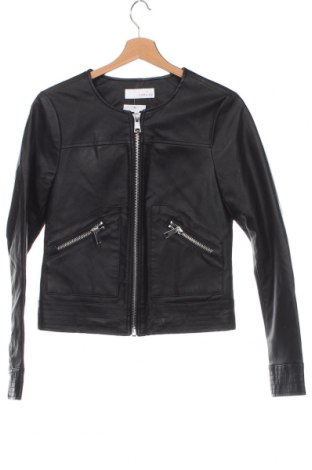 Damen Lederjacke Camaieu, Größe XS, Farbe Schwarz, Preis € 8,16