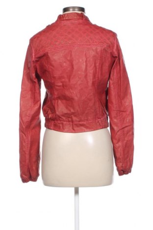 Dámska kožená bunda  Clockhouse, Veľkosť L, Farba Červená, Cena  15,28 €