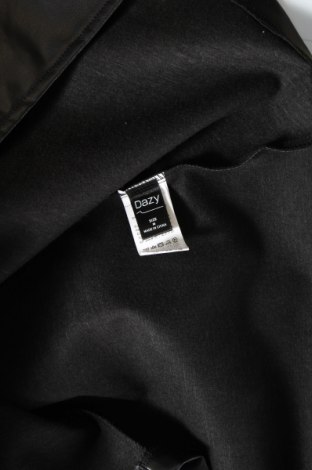 Γυναικείο δερμάτινο μπουφάν DAZY, Μέγεθος M, Χρώμα Μαύρο, Τιμή 17,26 €