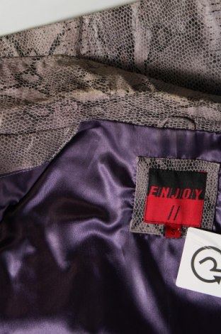 Γυναικείο δερμάτινο μπουφάν Enjoy, Μέγεθος S, Χρώμα Πολύχρωμο, Τιμή 100,87 €
