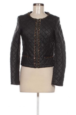 Dámska kožená bunda  Fashion Elle, Veľkosť L, Farba Čierna, Cena  16,67 €