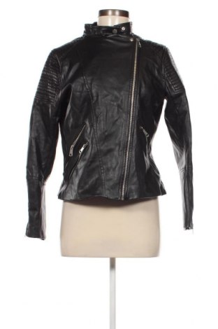 Dámská kožená bunda  H&M, Velikost XL, Barva Černá, Cena  430,00 Kč