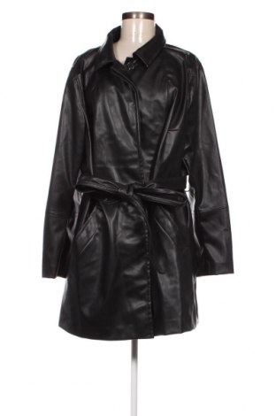 Γυναικείο δερμάτινο μπουφάν H&M, Μέγεθος XXL, Χρώμα Μαύρο, Τιμή 17,00 €