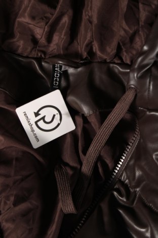 Dámska kožená bunda  H&M Divided, Veľkosť M, Farba Hnedá, Cena  20,84 €