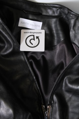 Γυναικείο δερμάτινο μπουφάν Judith Williams, Μέγεθος XL, Χρώμα Μαύρο, Τιμή 16,67 €