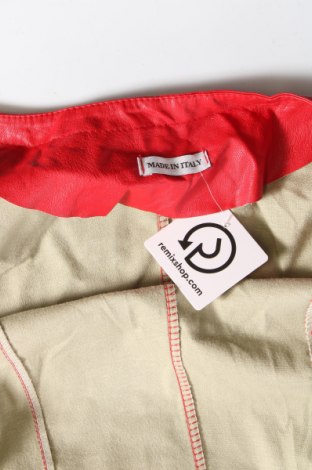 Damen Lederjacke Made In Italy, Größe M, Farbe Rot, Preis 34,10 €