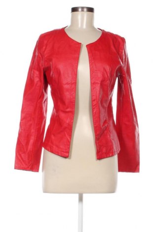 Damen Lederjacke Made In Italy, Größe M, Farbe Rot, Preis 34,10 €