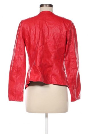 Damen Lederjacke Made In Italy, Größe M, Farbe Rot, Preis 34,10 €