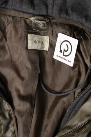 Dámska kožená bunda  Mona, Veľkosť XL, Farba Zelená, Cena  14,04 €