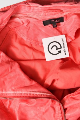 Γυναικείο δερμάτινο μπουφάν My Own, Μέγεθος XXL, Χρώμα Κόκκινο, Τιμή 24,25 €