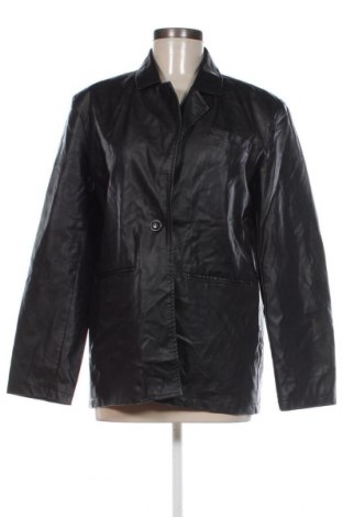 Dámská kožená bunda  NA-KD, Velikost S, Barva Černá, Cena  359,00 Kč