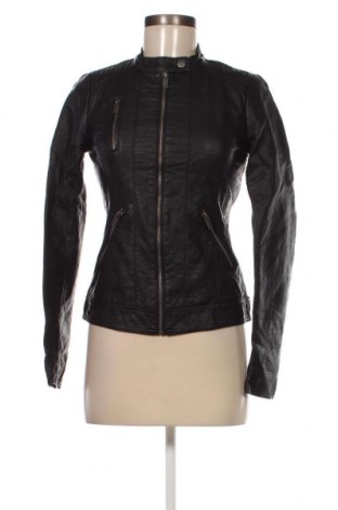 Γυναικείο δερμάτινο μπουφάν ONLY, Μέγεθος XS, Χρώμα Μαύρο, Τιμή 20,29 €