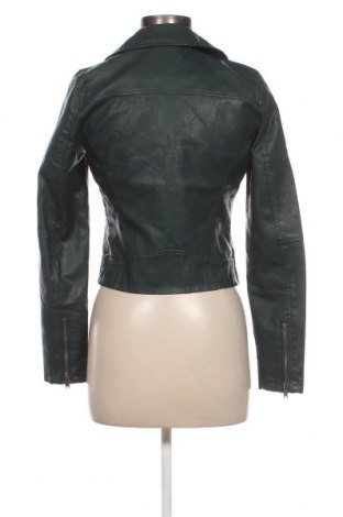 Damen Lederjacke ONLY, Größe XS, Farbe Grün, Preis 24,25 €