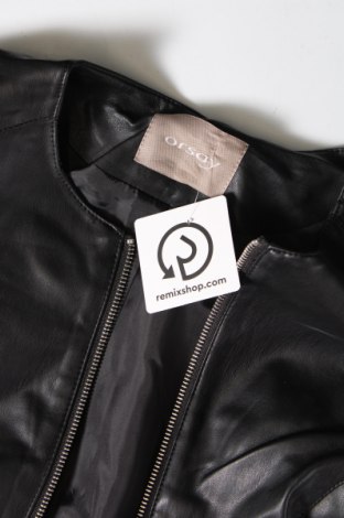 Dámska kožená bunda  Orsay, Veľkosť M, Farba Čierna, Cena  27,78 €