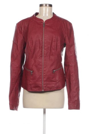 Dámska kožená bunda  Orsay, Veľkosť XL, Farba Červená, Cena  18,06 €