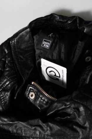 Dámska kožená bunda  Pimkie, Veľkosť S, Farba Čierna, Cena  16,25 €