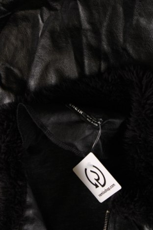 Дамско кожено яке SHEIN, Размер M, Цвят Черен, Цена 26,95 лв.