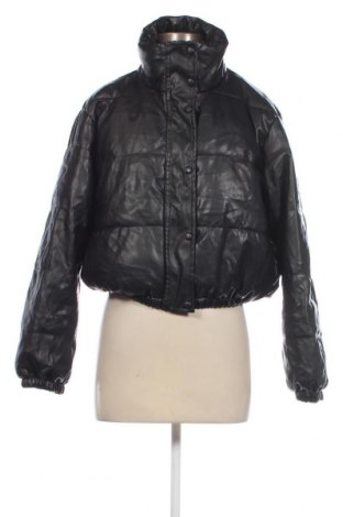 Dámska kožená bunda  SHEIN, Veľkosť S, Farba Čierna, Cena  18,06 €