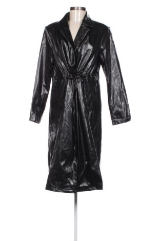 Γυναικείο δερμάτινο μπουφάν SHEIN, Μέγεθος XL, Χρώμα Μαύρο, Τιμή 22,73 €