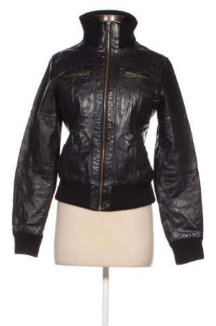 Dámska kožená bunda  VILA, Veľkosť S, Farba Čierna, Cena  20,92 €