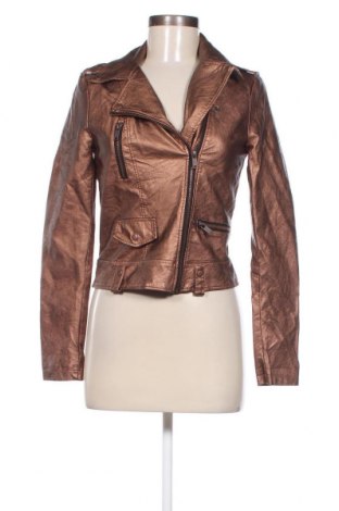 Dámska kožená bunda  Vero Moda, Veľkosť S, Farba Hnedá, Cena  23,25 €
