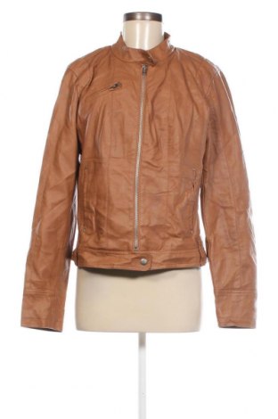 Dámska kožená bunda  Vero Moda, Veľkosť XL, Farba Hnedá, Cena  10,46 €