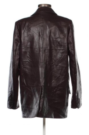 Damen Lederjacke Zara, Größe L, Farbe Braun, Preis 15,69 €