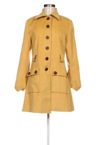 Γυναικείο παλτό, Μέγεθος L, Χρώμα Κίτρινο, Τιμή 31,11 €
