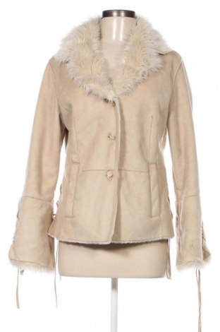 Дамско палто, Размер XS, Цвят Бежов, Цена 64,20 лв.