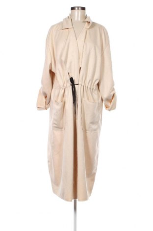Дамско палто, Размер L, Цвят Бежов, Цена 46,35 лв.