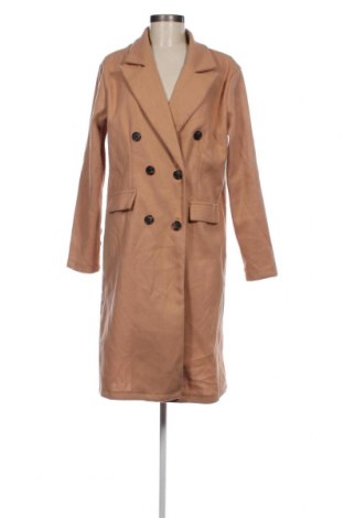 Дамско палто, Размер L, Цвят Бежов, Цена 27,82 лв.