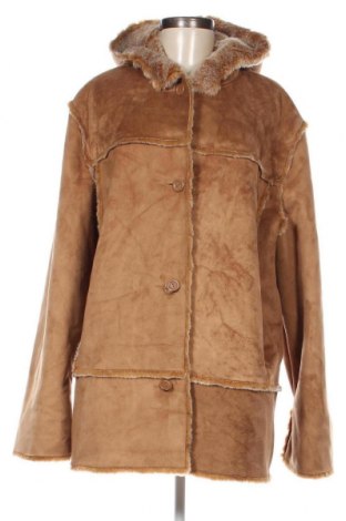 Дамско палто, Размер L, Цвят Кафяв, Цена 66,34 лв.