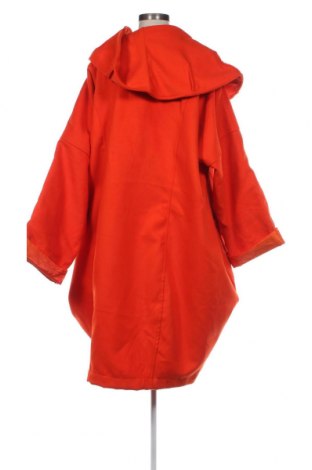 Dámský kabát , Velikost L, Barva Oranžová, Cena  955,00 Kč