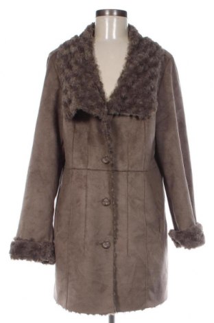 Дамско палто, Размер XL, Цвят Бежов, Цена 59,92 лв.