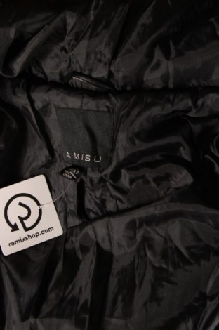 Дамско палто Amisu, Размер M, Цвят Черен, Цена 56,71 лв.