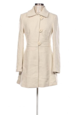 Γυναικείο παλτό Amisu, Μέγεθος M, Χρώμα Εκρού, Τιμή 37,07 €
