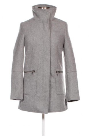 Palton de femei Bershka, Mărime XS, Culoare Gri, Preț 175,99 Lei