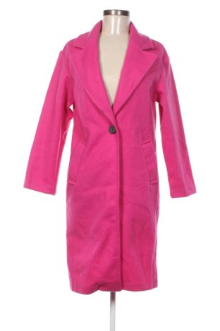 Дамско палто Bershka, Размер XS, Цвят Розов, Цена 64,00 лв.