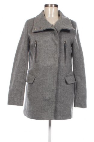 Дамско палто Bershka, Размер S, Цвят Сив, Цена 56,71 лв.