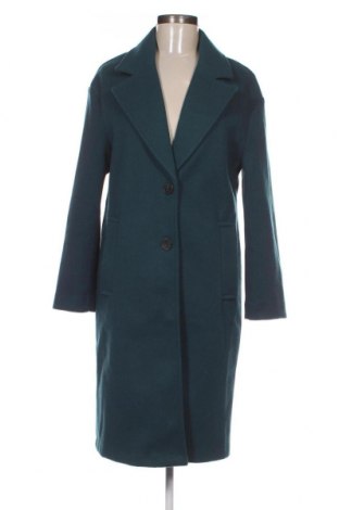 Γυναικείο παλτό Bershka, Μέγεθος XS, Χρώμα Μπλέ, Τιμή 36,12 €
