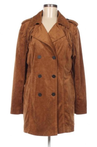Дамско палто C&A, Размер L, Цвят Кафяв, Цена 38,40 лв.