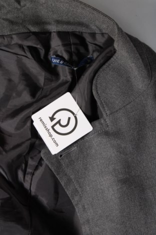 Γυναικείο παλτό Cane & Cane, Μέγεθος XS, Χρώμα Γκρί, Τιμή 22,89 €