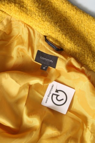 Дамско палто Comma,, Размер M, Цвят Жълт, Цена 76,00 лв.