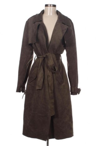 Дамско палто Decjuba, Размер L, Цвят Зелен, Цена 74,00 лв.