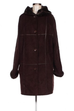 Γυναικείο παλτό Delmod, Μέγεθος L, Χρώμα Καφέ, Τιμή 37,07 €