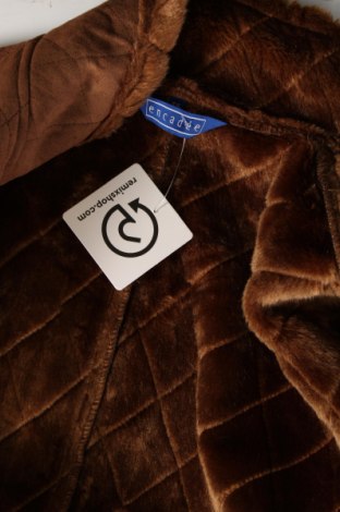 Γυναικείο παλτό Encadee, Μέγεθος XXL, Χρώμα Καφέ, Τιμή 31,11 €