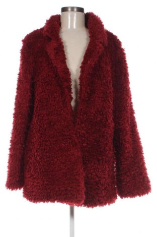 Дамско палто Fashion nova, Размер XL, Цвят Червен, Цена 28,80 лв.